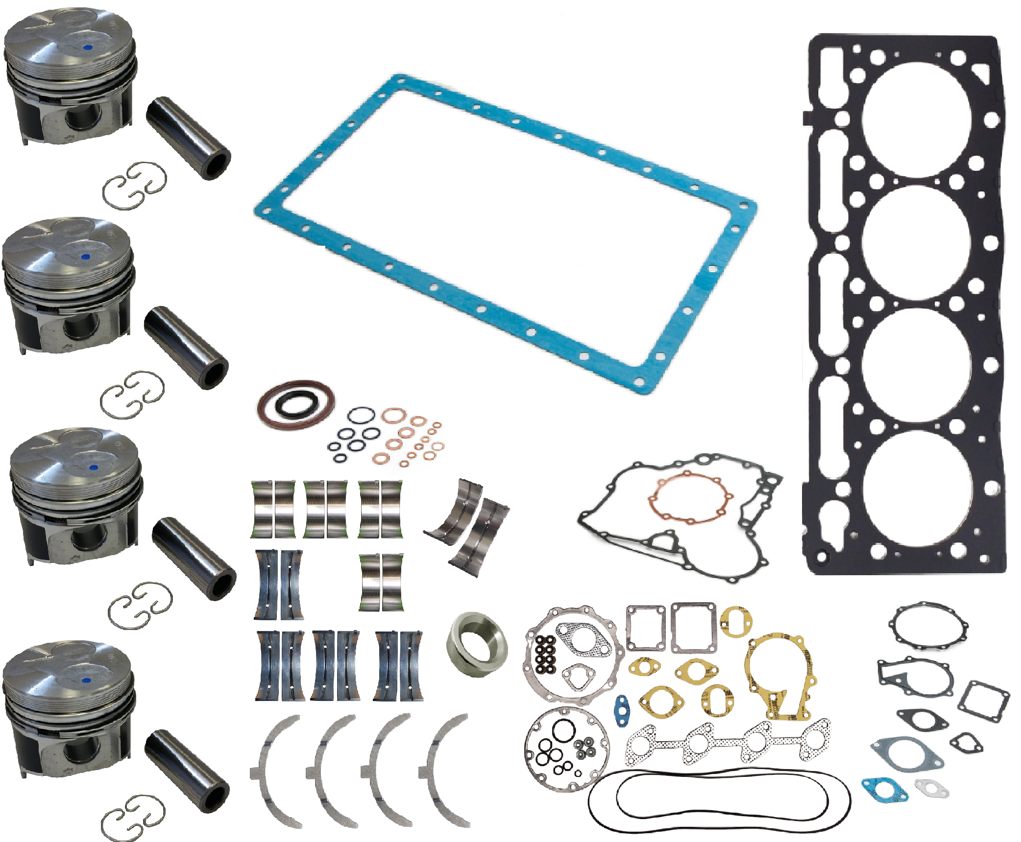 Instandsetzungs Kit für Kubota V1505 V1505-T