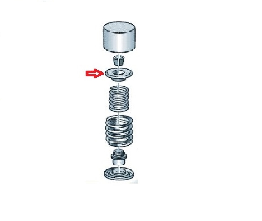 10474440 Federteller oben für VW 8mm 049 109 641 A 049109641A