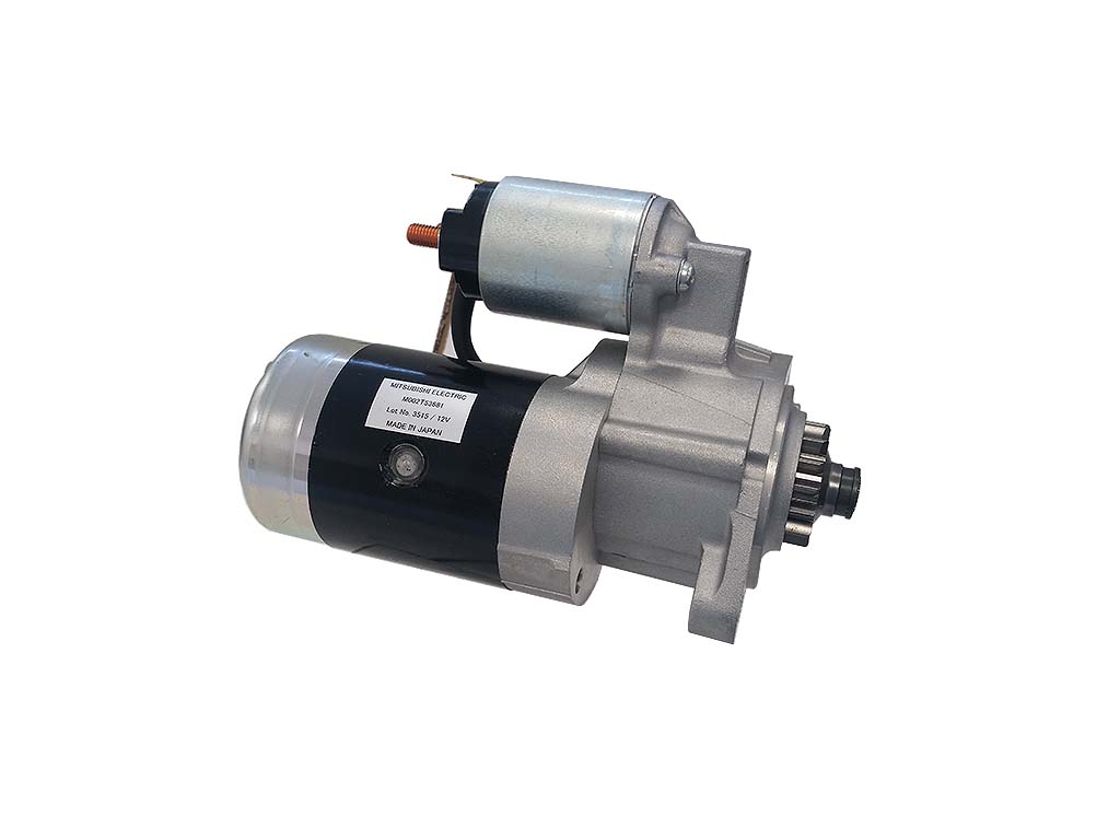 10454565KqIv4Tx41Mv0M Anlasser für Mitsubishi L3C L3E MM31760401 12V/1,2kW (15 Zähne) Original Mitsubishi