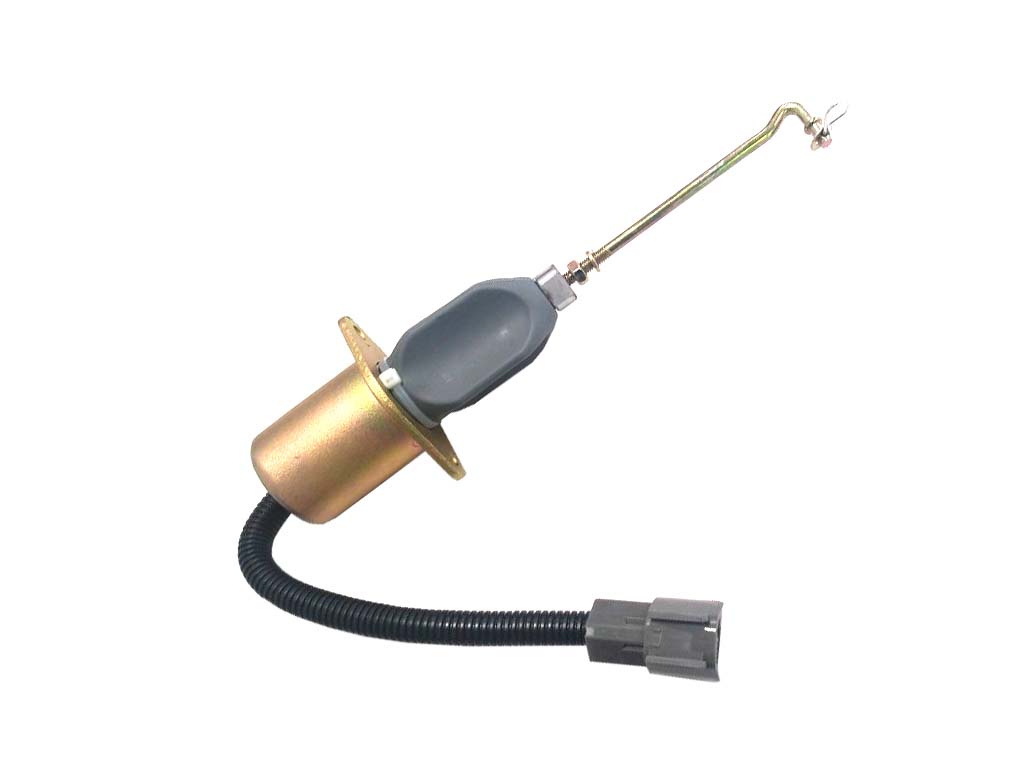 10473076 Abstellmagnet für Mitsubishi S4Q2 S4S Solenoid Kit mit Stecker 3-polig
