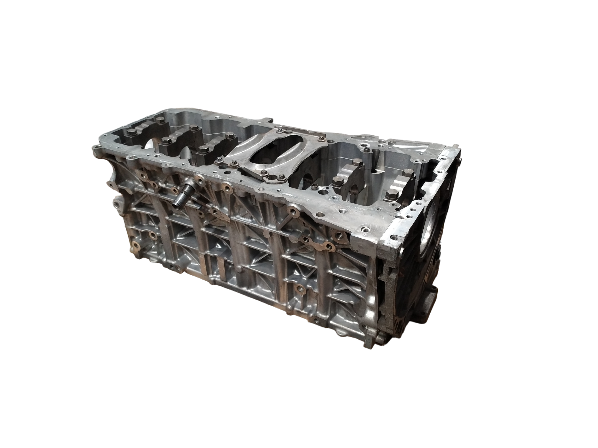 Motorblock für BMW N57D30A gereinigt