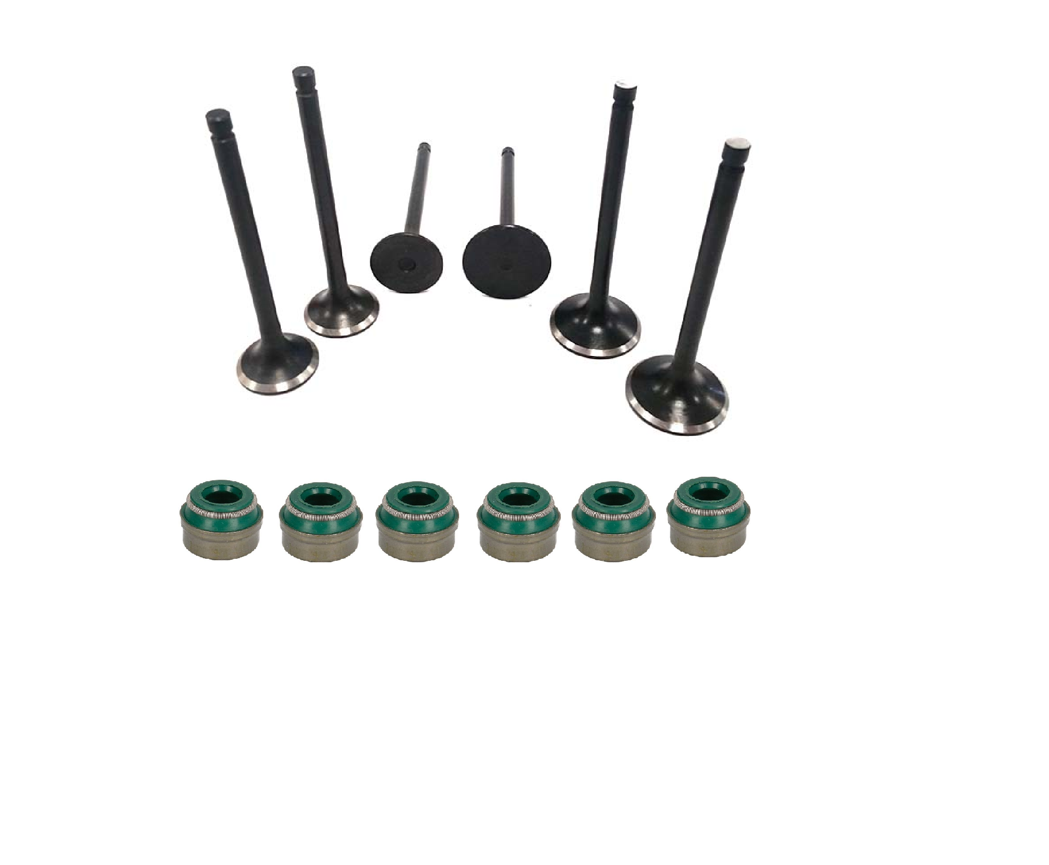 Kit Einlassventile + Auslassventile für Smart M160 599 600 698 700 ccm NR2